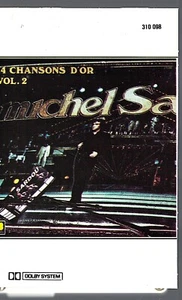 CANADA POP  1982 CASSETTE MICHEL SARDOU : 14 CHANSONS D'OR VOL. 2 - Picture 1 of 4