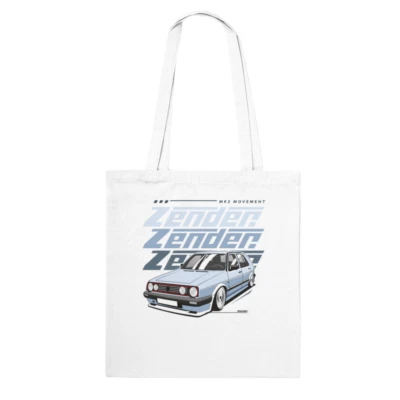 VW Golf / Jetta MK2 19E MK2Movement Zender Tote Bag - Image 1 of 3
