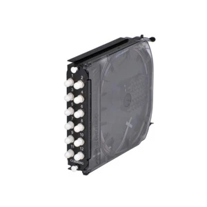 Corning CCH-CS12-5T-P00KE 12 Fiber UPC Simplex CCH Pigtailed Splice Cassette - Picture 1 of 1