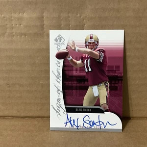 2005 SP Authentic Sign of the Times #SOTAS Alex Smith QB SP Auto Rc Autographs - Picture 1 of 5