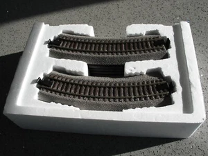HO Rocoline - TWELVE ballasted curved track pieces 42522 R2 30 DEGREE - NEW - Picture 1 of 2