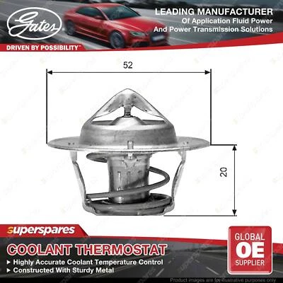 Gates Stant Thermostat for Ford Festiva WA WB WD WF 1.3L 1.5L 1991-2001 - image 1 of 2