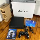 Sony Playstation 4 Ps4 Slim Cuh-2015a 500 Gbconsole System Bundle In Box Tested