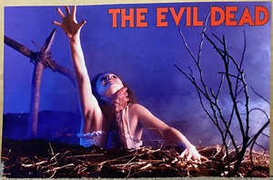Poster riproduzione horror The Evil Dead 17 x 11 Ash Bruce Campbell - Foto 1 di 1