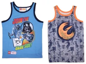 Star Wars Little Boy's Tank Top T-Shirt NWT Size 4 Join the Force Rebels - Picture 1 of 7