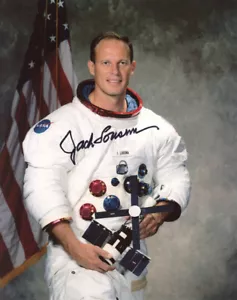 JACK LOUSMA SIGNED AUTOGRAPHED 8x10 PHOTO SKYLAB 3 ASTRONAUT NASA BECKETT BAS - Picture 1 of 2