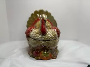 Thanksgiving Feiertag Türkei Keksdose Neu im Karton! - Bild 1 von 7