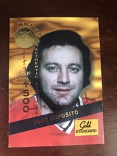 Gold Standard Hall Of Fame Chicago Blackhawks Tony Esposito autograph Card