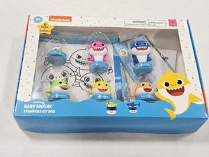Baby Shark Game Character Bingo Cards Coloring Stampers Figure Play Set - Picture 1 of 6