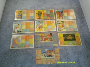 Cartoline Curteich persone impegnate anni 40 lotto di 10 - Foto 1 di 5