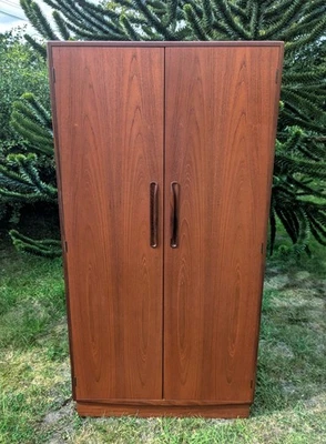 Mid Century G Plan Fresco teak double wardrobe - Delivery Available  - Image 1 of 4