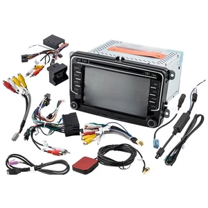 Stereo 2Din Android 10 for VW Passat Golf Polo Tiguan Skoda Seat GPS DAB+ 7" - Imagen 1 de 12