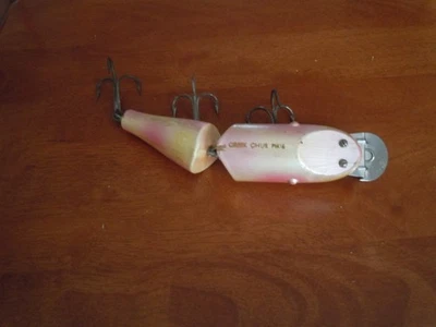 creek chub lure J/Striper Pikie #6838 Pearl - Image 1 of 4