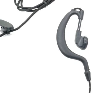 M Head G-Shape Headset Earpiece with PPT Mic for Motorola Radio Walkie Talkie - Zdjęcie 1 z 8