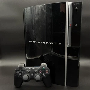 Sony Playstation 3 Fat Konsole | PS3 + Controller inkl. Kabel und Spiel - Bild 1 von 5