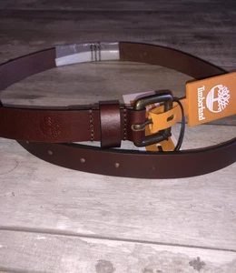 Timberland Mujer Clásico Cinturón Cuadrado Cuero Genuino Informal Talla Pequeña Nuevo con Etiquetas - Imagen 1 de 5