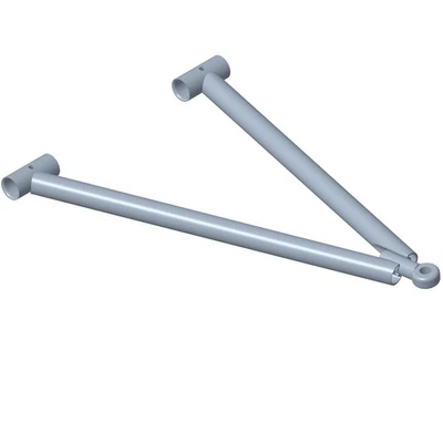 Polaris Right Side A Arm, Matte Black, Genuine OEM Part 1543389-458, Qty 1 Foto 1 de 3