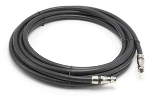 RG-11 cavo coassiale - connettore compressione tipo F | nero| coassiale 10 piedi - Foto 1 di 9