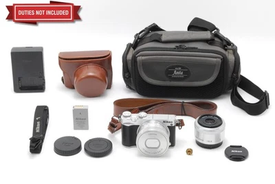 [MINT] Nikon 1 J5 20.8 MP mirrorless Digital 10-30mm/18.5mm Lens From JAPAN - Image 1 of 4