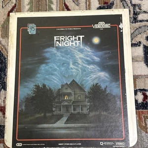 Vintage Selectavision CED Video Disc Fright Night - Picture 1 of 3