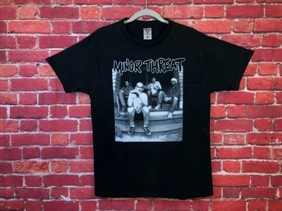 CAMISETA CAMISETA CONCIERTO BANDA PUNK ROCK AMENAZA MENOR De Colección Años 90 - Talla Grande Foto 1 de 4