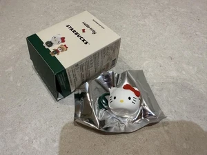 Clip tazza silicone Hello Kitty STARBUCKS Starbucks 50° anniversario Singapore - Foto 1 di 12