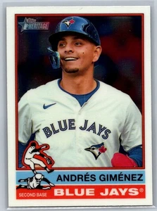 Topps Heritage 2025 - Andrés Giménez #387 cromo - Imagen 1 de 2