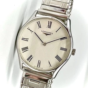 LONGINES Automatic Watch Silver Dial 33mm Vintage Rare Men’s Working Japan - Picture 1 of 12