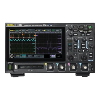 Oscilloscope Digital RIGOL DHO924 4-Ch 250 MHz, 1.25 GSa/s, 12 Bit A/D Converter - Image 1 of 2