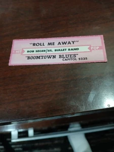 Tira de título Bob Seger - Imagen 1 de 1