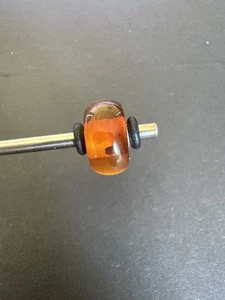 Trollbeads Large Chubby Cognac Amber - Picture 1 of 20