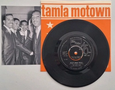 The Four Tops TMG 634"Walk Away Renee"1967 Tamla Motown Original UK 7"Single - Image 1 of 3