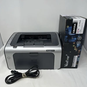 HP Laserjet P1006 Laser Printer Bundled w/ Toner Cartridge-Tested & Working - Picture 1 of 11