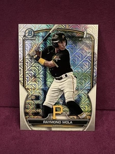 2023 Bowman Chrome - Prospects Raymond Mola #BCP-198 Mojo Refractor (RC) - Picture 1 of 2