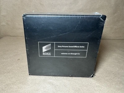 Sony Pictures Sound Effects Series Volumes 1 to 5  CD | New | *Tears on Seal* - Image 1 of 4
