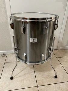TAMA Rockstar Japan batteria Tom da pavimento 16" - cromo nebbioso - Foto 1 di 18