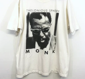 Camiseta Thelonious Monk De Colección Blanca Manga Corta Todas las Tallas S a 5Xl XZ779 - Imagen 1 de 3