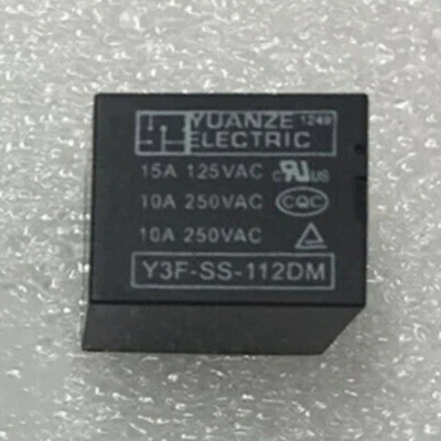 1PCS Yuan Ze Relay Y3F-SS-112DM 10A 250V - Image 1 of 2