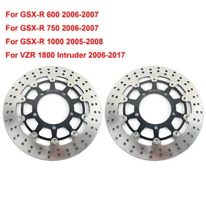 Front Brake Discs Rotors For Suzuki GSXR 600 GSX-R 600 GSXR600 2006 2007 K6 K7 - Bild 1 von 9