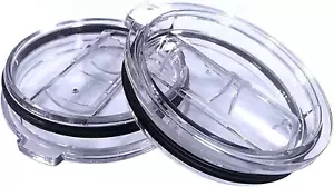 2 Replacement Lids for Stainless Steel Tumbler Travel Cup - Fits of Inner - Picture 1 of 11