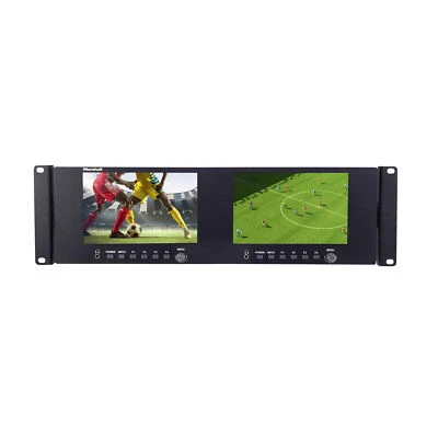 Marshall Electronics ML-702-V2 Dual 7-inch 1920 x 1200 LCD Rackmount Monitor - Image 1 of 4