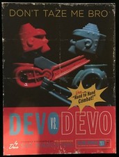 Devo 1st Run Original Concert Poster Live in Los Angeles CA 2011