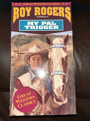 Great Western Classics My Pal Trigger Roy Rogers VHS Tape Foto 1 de 4