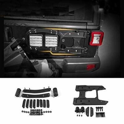 Car Oversized Spare Tire Carrier Mounting Bracket Kit for 18-23 Jeep JL Wrangler - Image 1 of 4