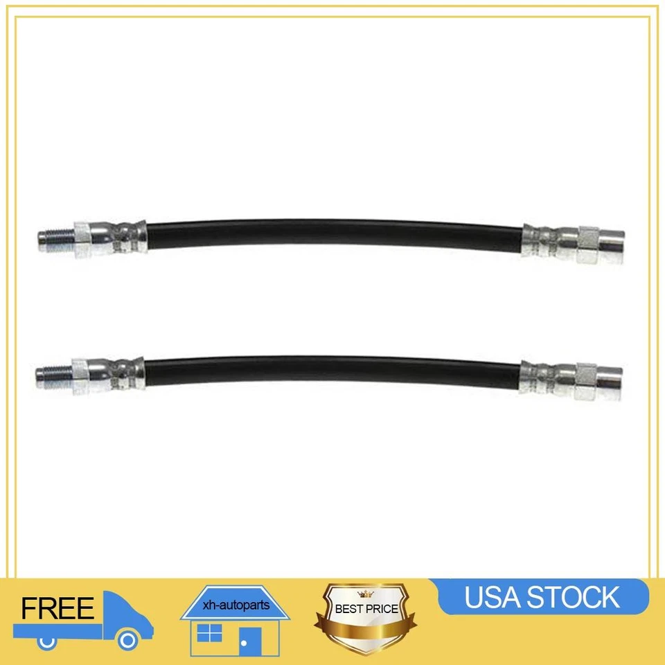 Juego de 2 mangueras hidráulicas de freno trasero para BMW 840Ci XH 1994-1997 Foto 1 de 3