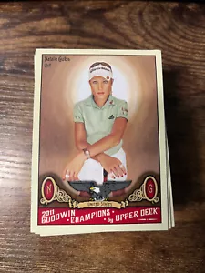 2011 UD Goodwin Champions Base Pick Your Card/Finish Your Set - Picture 1 of 51