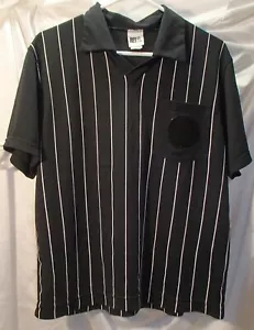 Camiseta deportiva negra de árbitro de fútbol talla L ref - Imagen 1 de 3