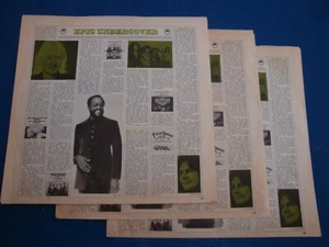 Epic Records Vintage Original Inner Sleeve x 3 Epic Undercover Hollies - Foto 1 di 3