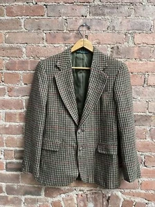 Vintage Polo Ralph Lauren Boy’s Tweed Jacket Sz 14 100% Wool 80’s Unicorn Piece - Picture 1 of 12