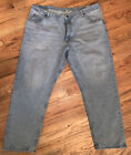 Vintage Men's Wrangler Denim Jeans Sz 42 X 30 Blue Usa Made Light Wash